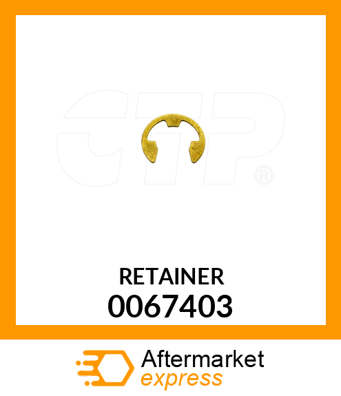 RETAINER 0067403