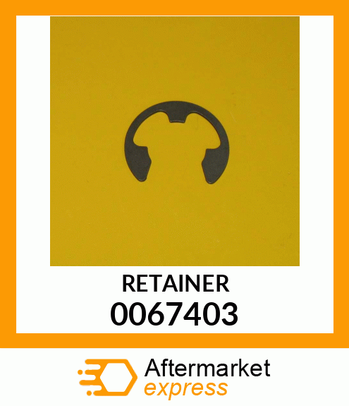 RETAINER 0067403