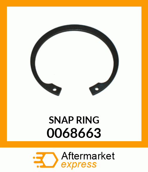 SNAP RING 0068663
