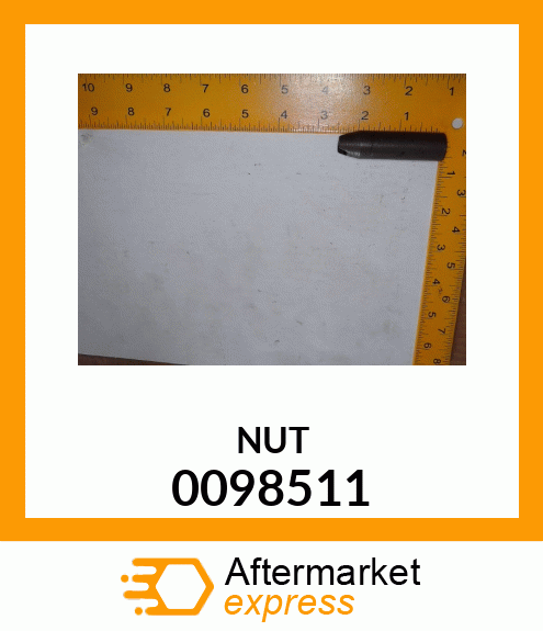 Spare part 0098511 + NUT