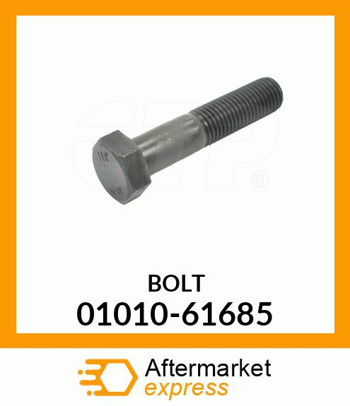 Spare part 01010-61685 + BOLT, 16X85MM