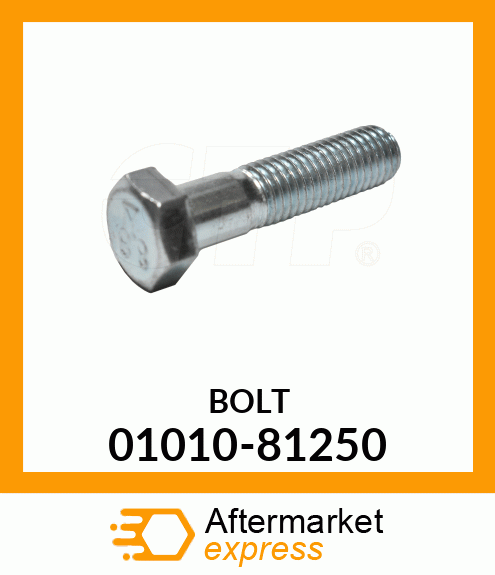 Spare part 01010-81250 + 0101081250