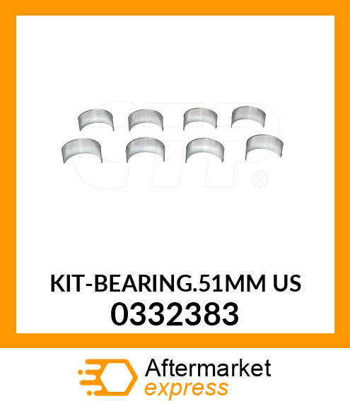 KIT-BEARING(.51MM US) 0332383