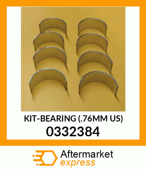 KIT-BEARING (.76MM US) 0332384