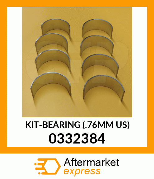 KIT-BEARING (.76MM US) 0332384