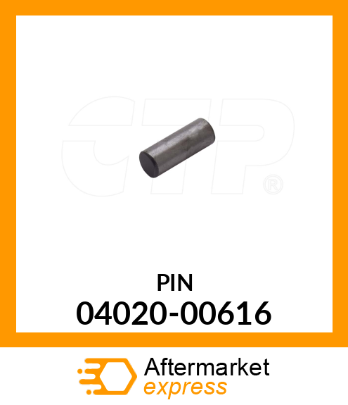 DOWEL PIN 04020-00616