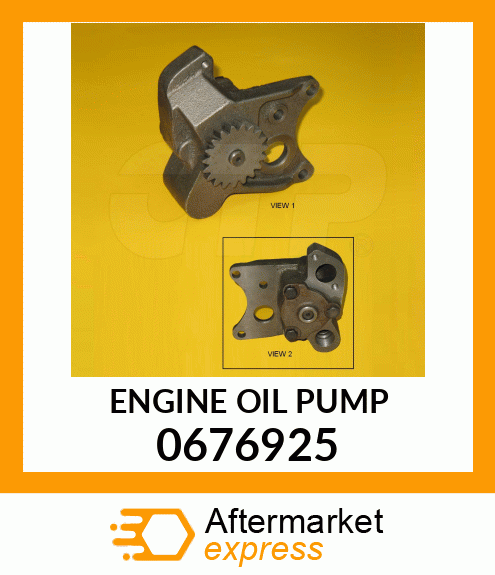 PUMP ASSY - OIL 0676925