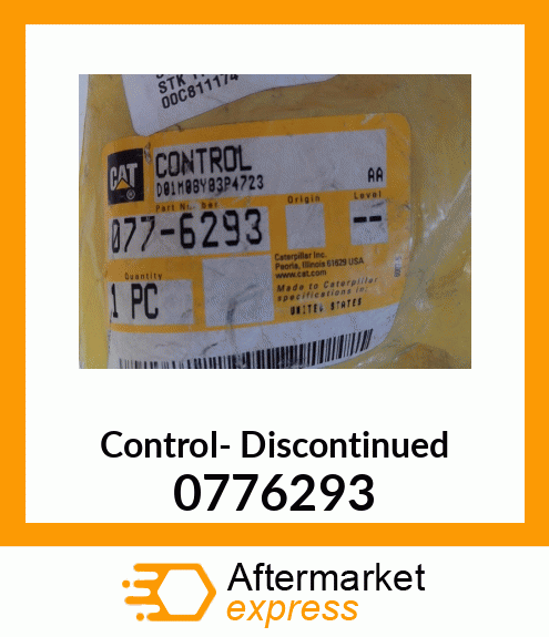 Control- Discontinued 0776293