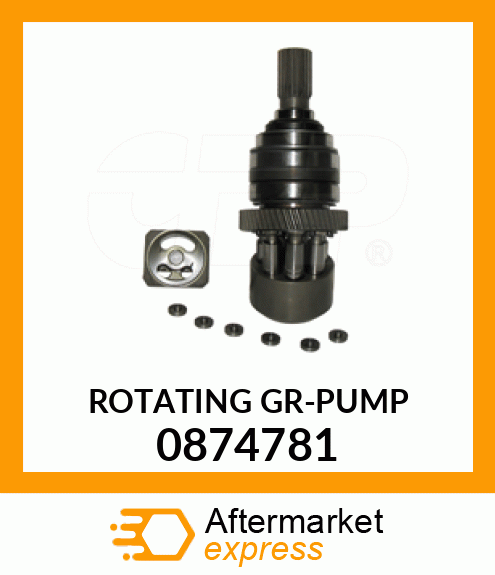 ROTATING GR-PUMP 0874781