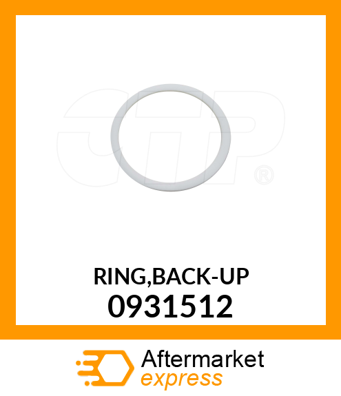 RING BACK-UP 0931512