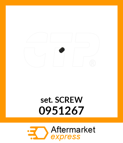 SCREW,SET 0951267