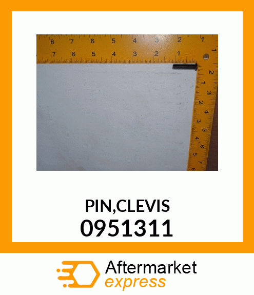 PIN,CLEVIS 0951311