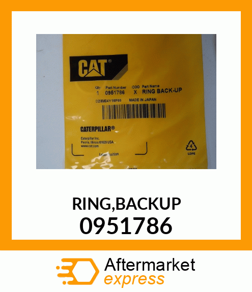 RING BACK-UP 0951786