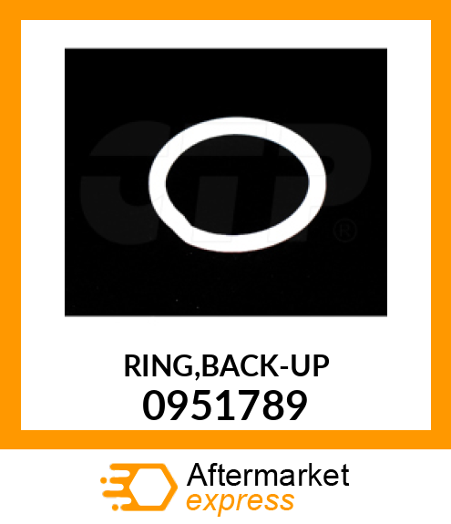 RING,BACK-UP 0951789
