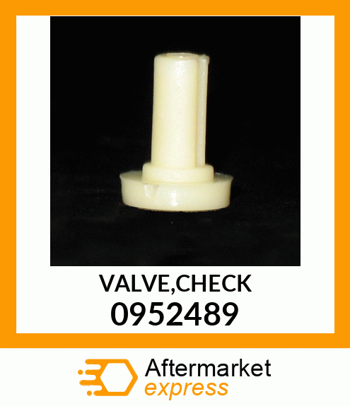 VALVE,CHECK 0952489