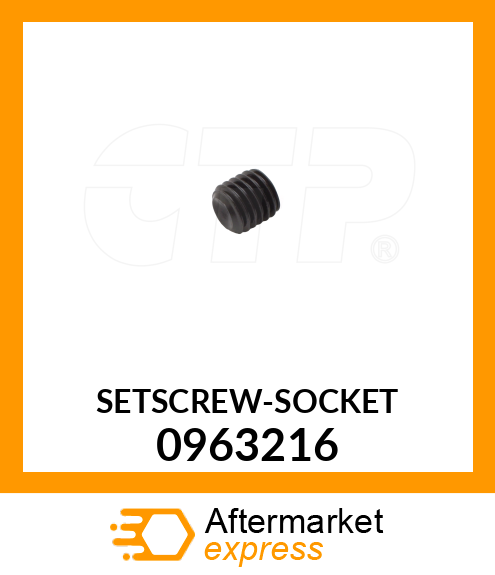 SET SCREW 0963216