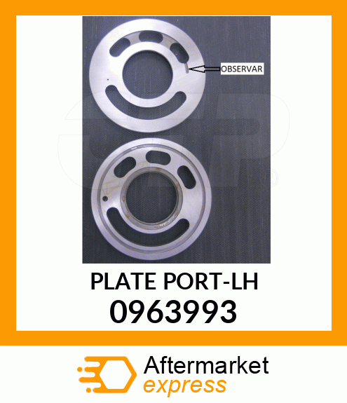 PLATE PORT-LH 0963993