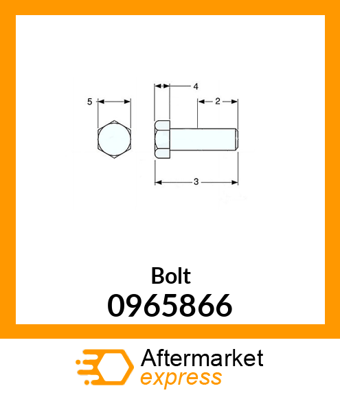 Bolt 0965866