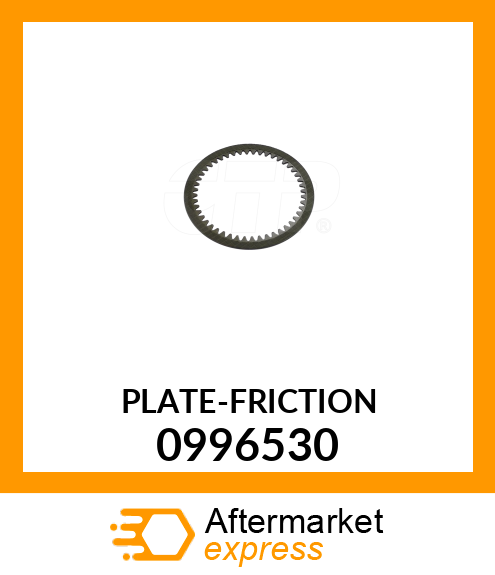 PLATEFRICTION 0996530