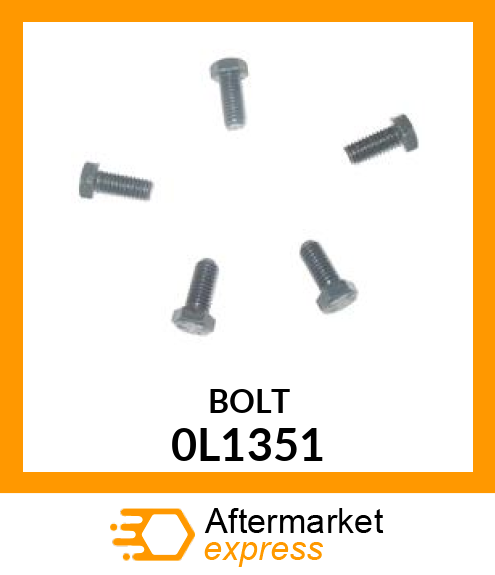 CAP SCREW 0L1351