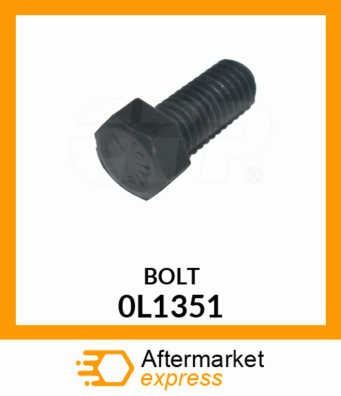 CAP SCREW 0L1351