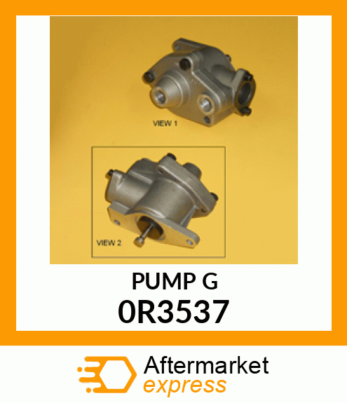 PUMP GP 0R3537