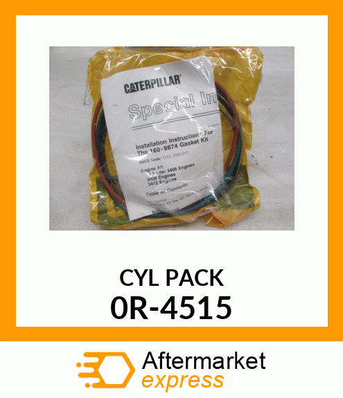 CYLINDER PACK ASSEMBLY 0R-4515