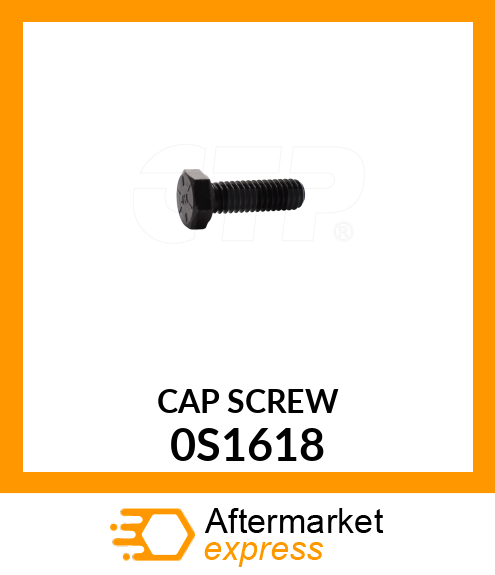 CAP SCREW 0S1618