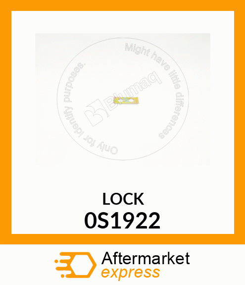 LOCK 0S-1922