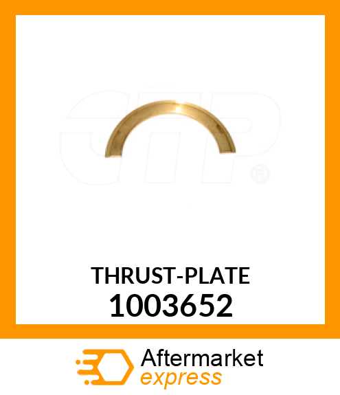 THRUST-PLATE 1003652