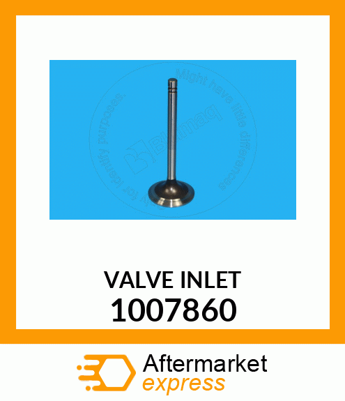 VALVE INLE 1007860