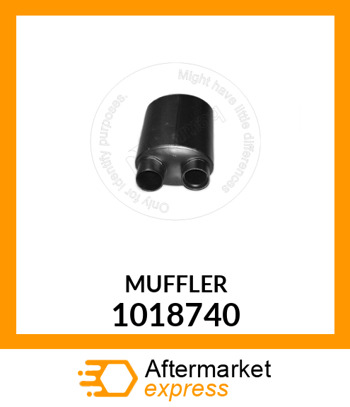MUFFLER A 1018740