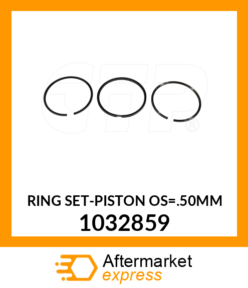 RING SET-PISTON OS=.50MM 1032859