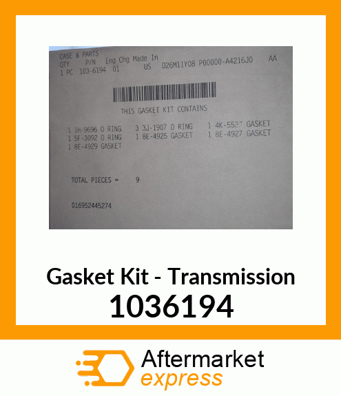 KIT GASK 1036194