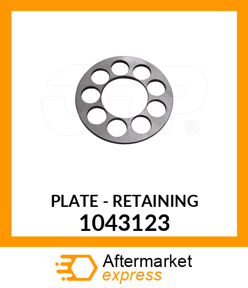 PLATE RETAINING 1043123