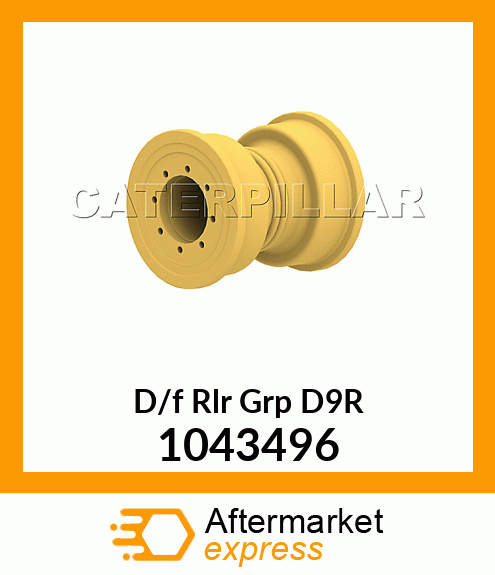 D9R D/F ROLLER GROUP SS 1043496