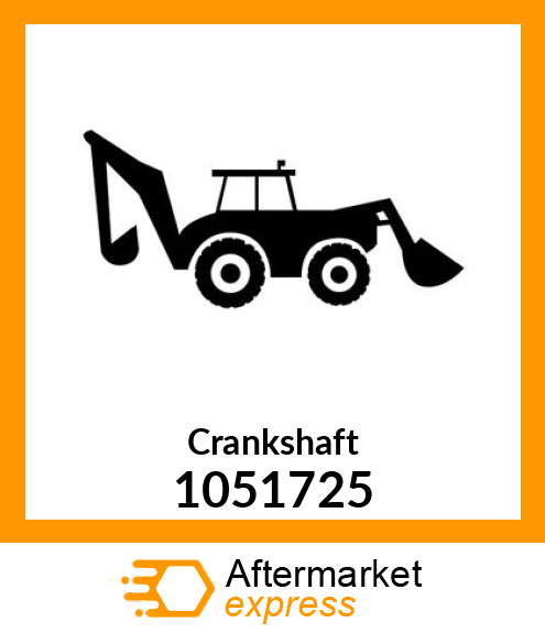 CRANKSHAFT A 1051725