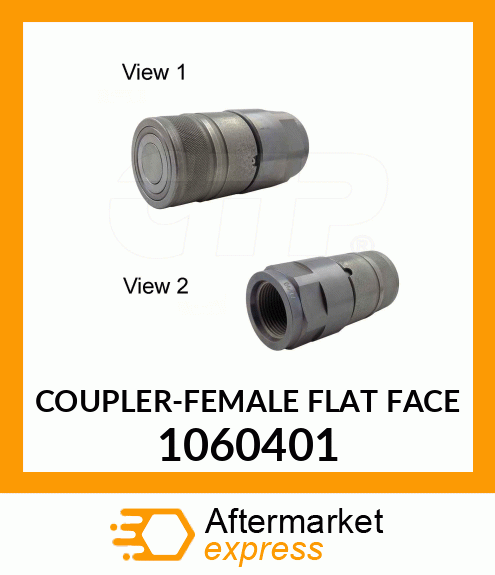 COUPLER-(FEMALE) FLAT FAC 1060401