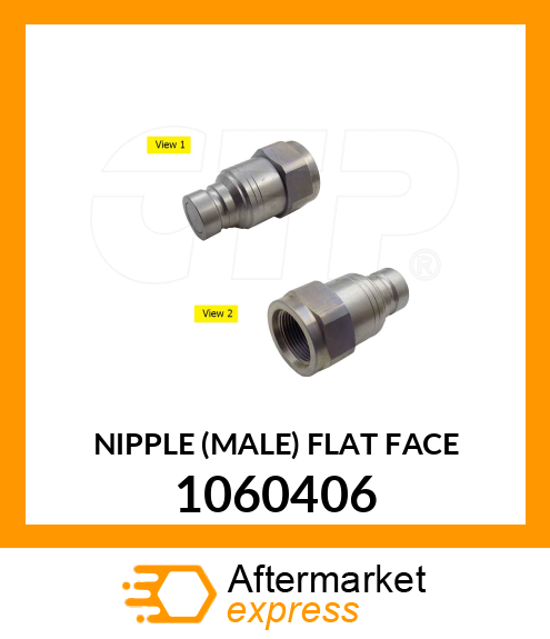 NIPPLE (MALE) FLAT FACE 1060406