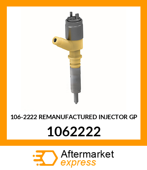 106-2222 REMANUFACTURED INJECTOR GP 1062222