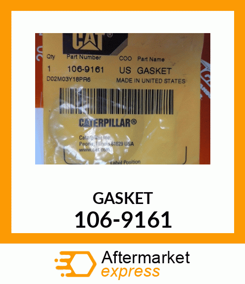 GASKET 106-9161