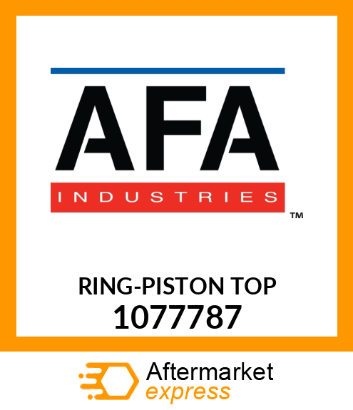 PISTON RING-TOP 1077787