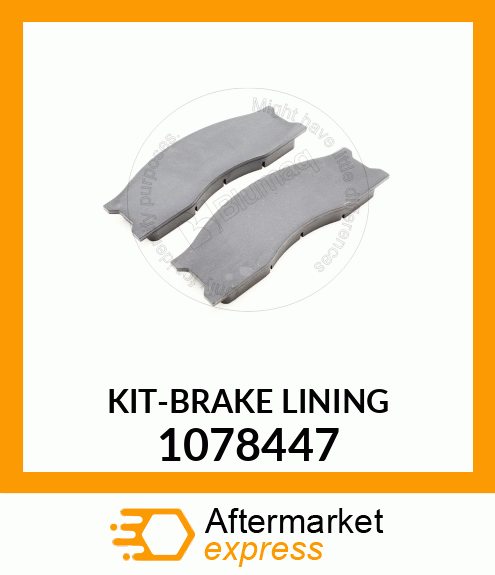 KIT-BRAKE LINING 1078447