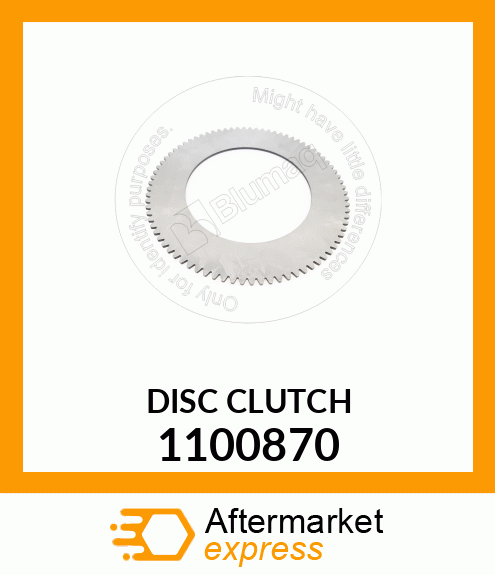 DISC CLUTCH 1100870