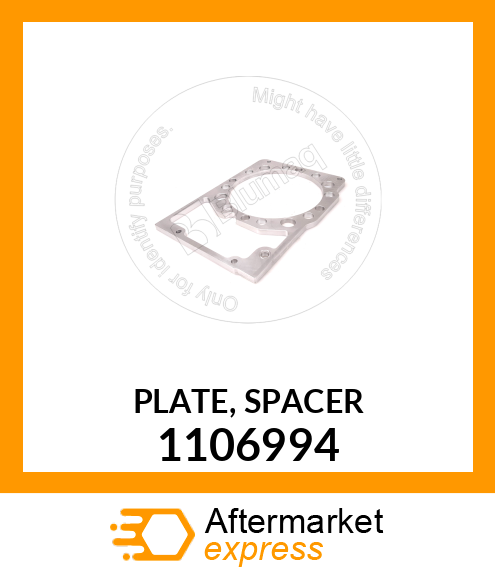 PLATE, SPACER 1106994