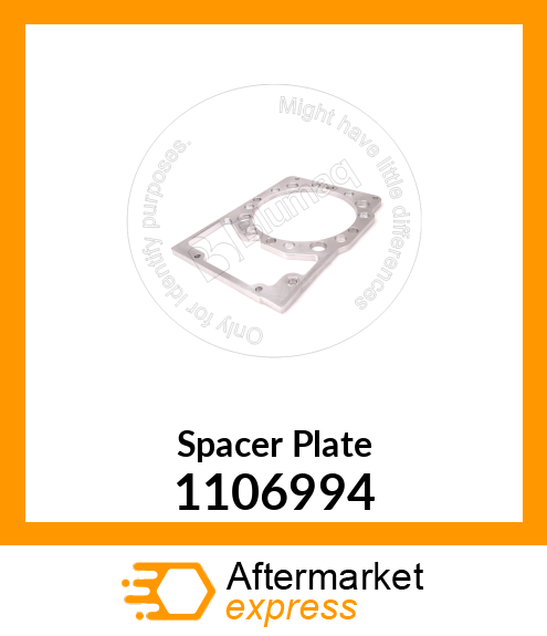 PLATE, SPACER 110-6994