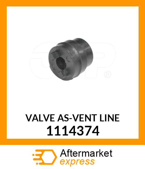 VALVE AS-VENT LINE 1114374