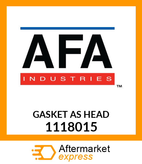 GASKET AS 1118015