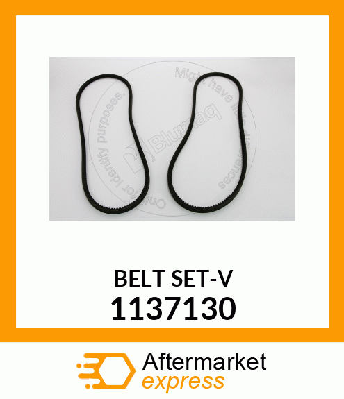 BELT SET-V 1137130