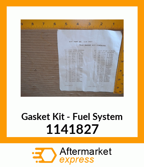 GASKET KIT 1141827